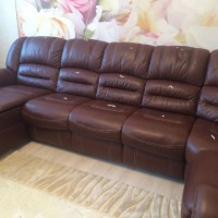 Чистка кожаной мебели